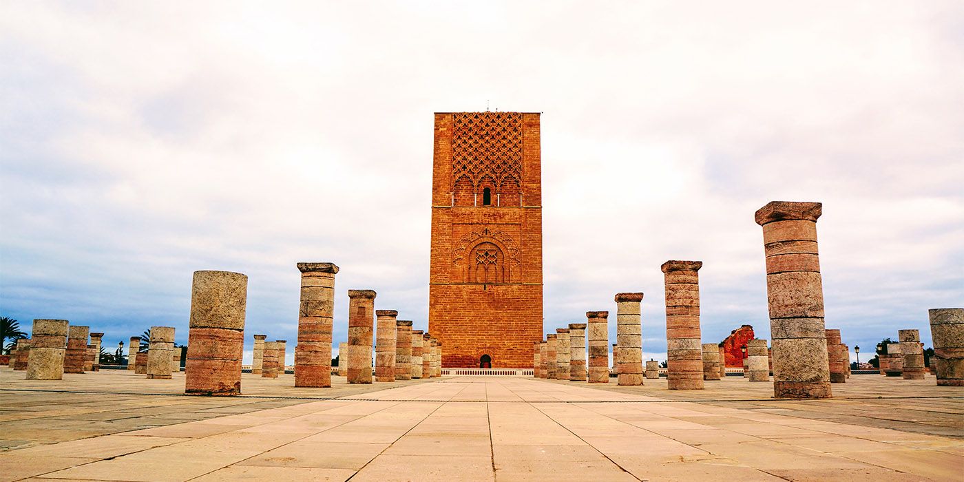 La Torre Hassan en Marruecos